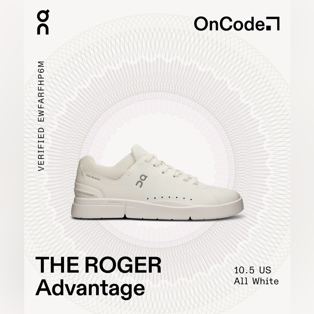 On Running  Men's Sneakers The Roger - Picture 8 of 9